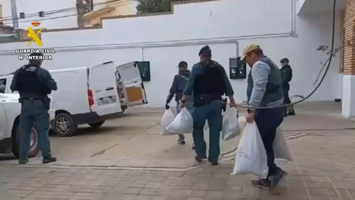 Dos albaneses detenidos por cultivar marihuana en un casa rural de la Sierra de las Nieves