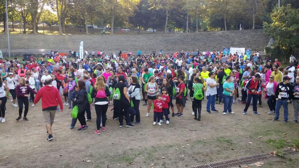 Alrededor de 3.000 personas participaron en la mañana del domingo en la marcha solidaria de 9 kilómetros de Aspanaex.