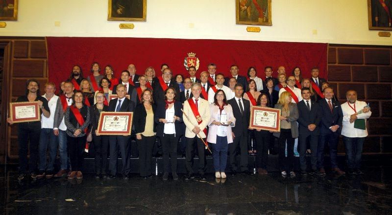 Entrega de las medallas del Ayuntamiento