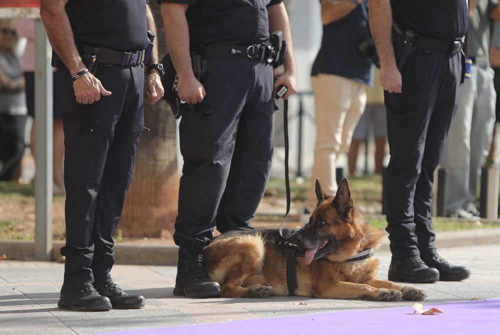 Así ha transcurrido el acto institucional de la Policía Local en el Port de Sagunt