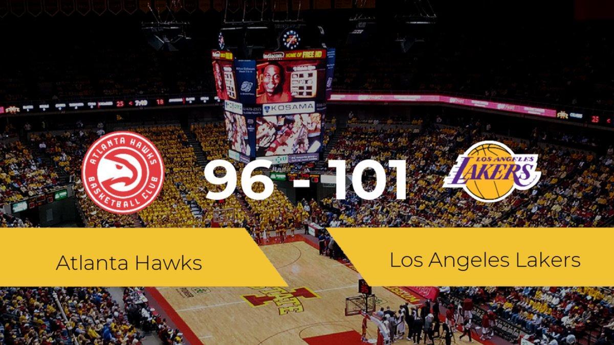 Los Angeles Lakers vence a Atlanta Hawks (96-101)
