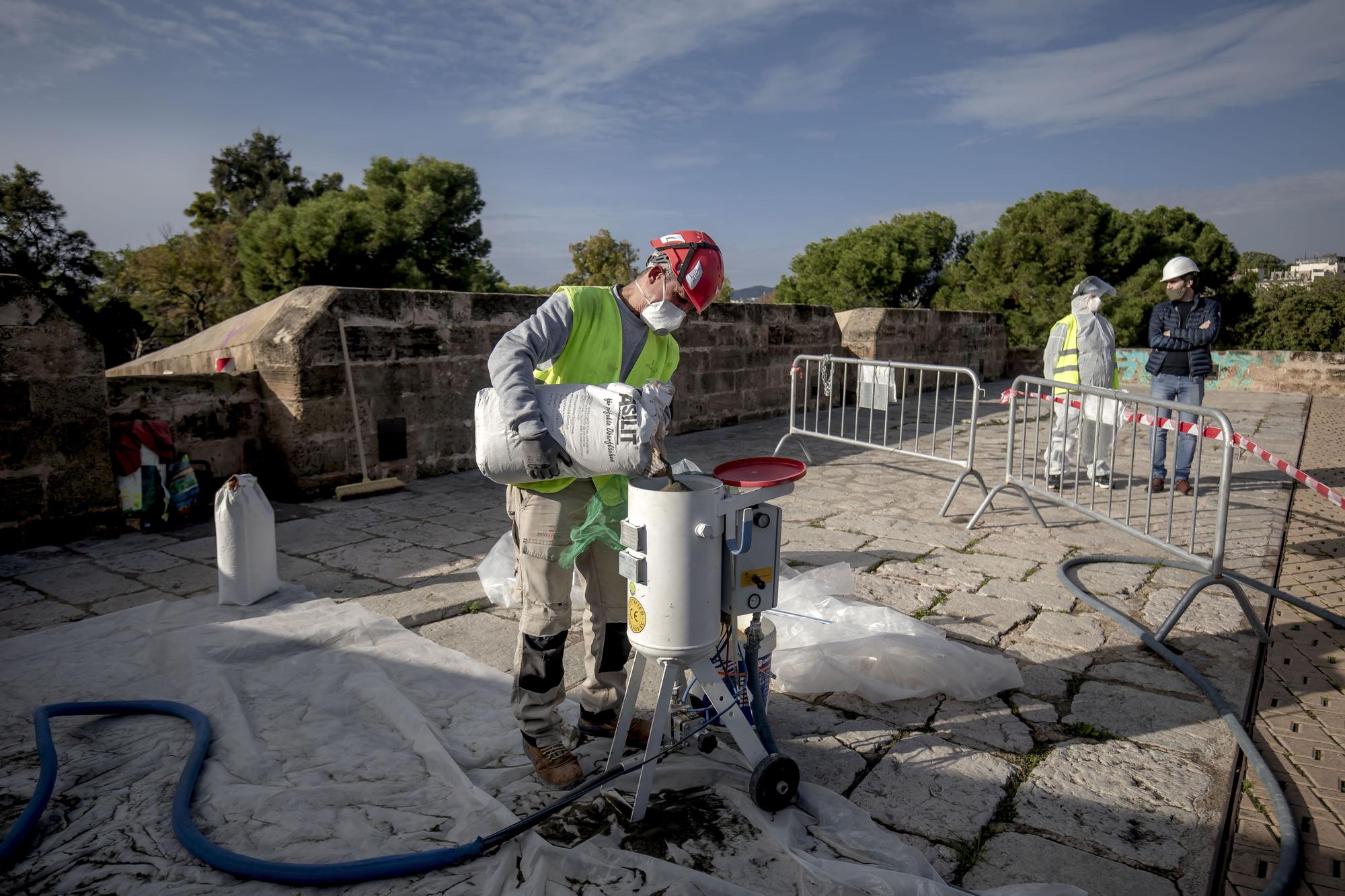 El ayuntamiento de Palma pedirá cárcel para los grafiteros que ensucien la muralla