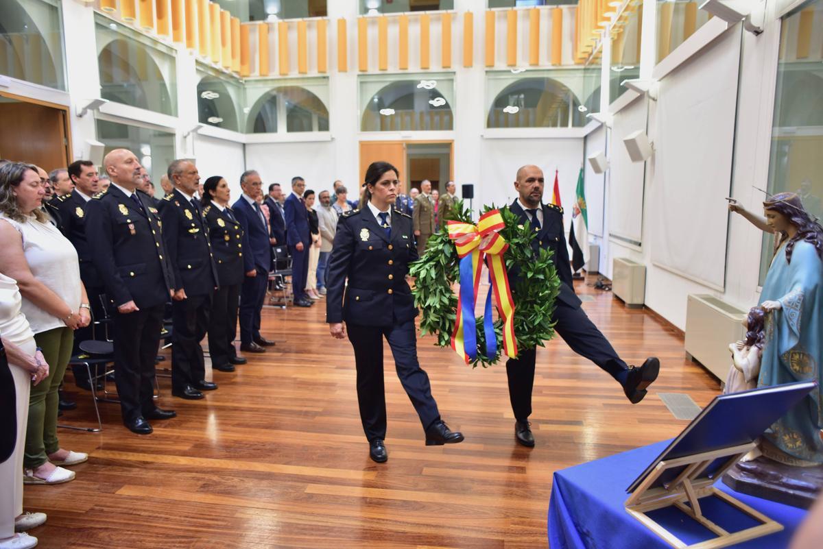 Las imágenes del homenaje en Badajoz a las víctimas del terrorismo