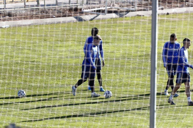 Primer entrenamiento de André Pereira