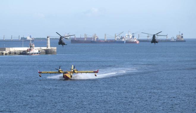 El aniversario del centenario de la llegada del Plus Ultra, en imágenes