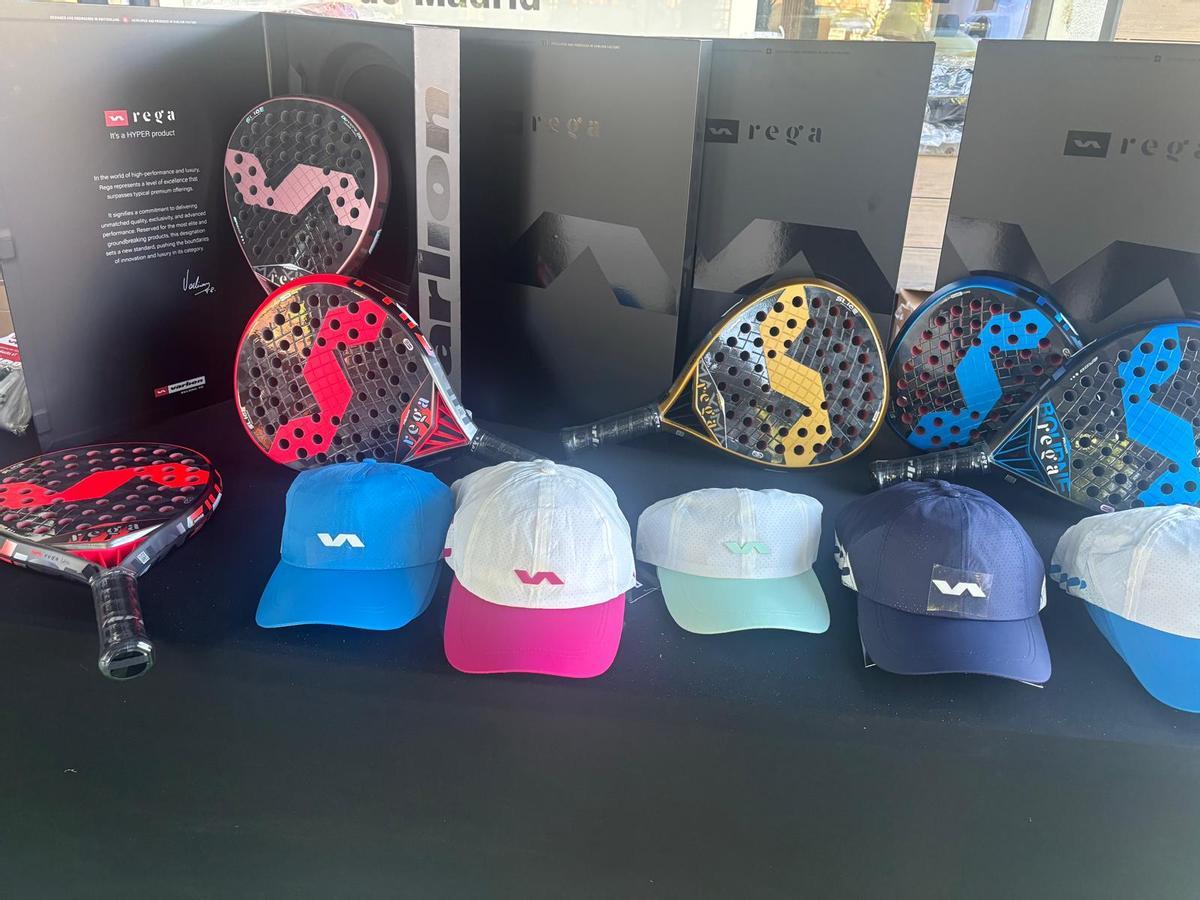 Algunas de las palas de la nueva colección REGA