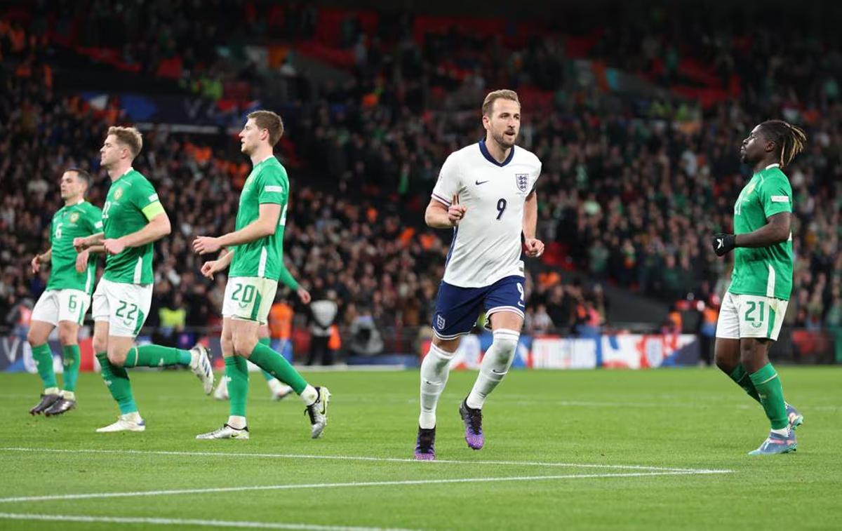 Kane, en el partido ante Irlanda