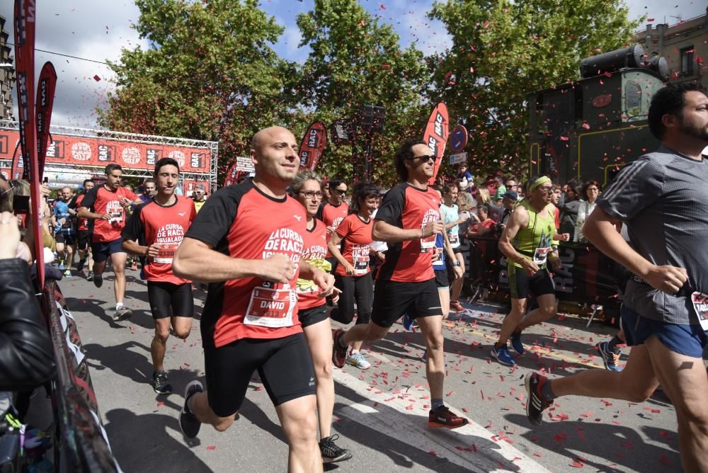 Igualada aplega gairebé 2.000 corredors a La Cursa de RAC 1