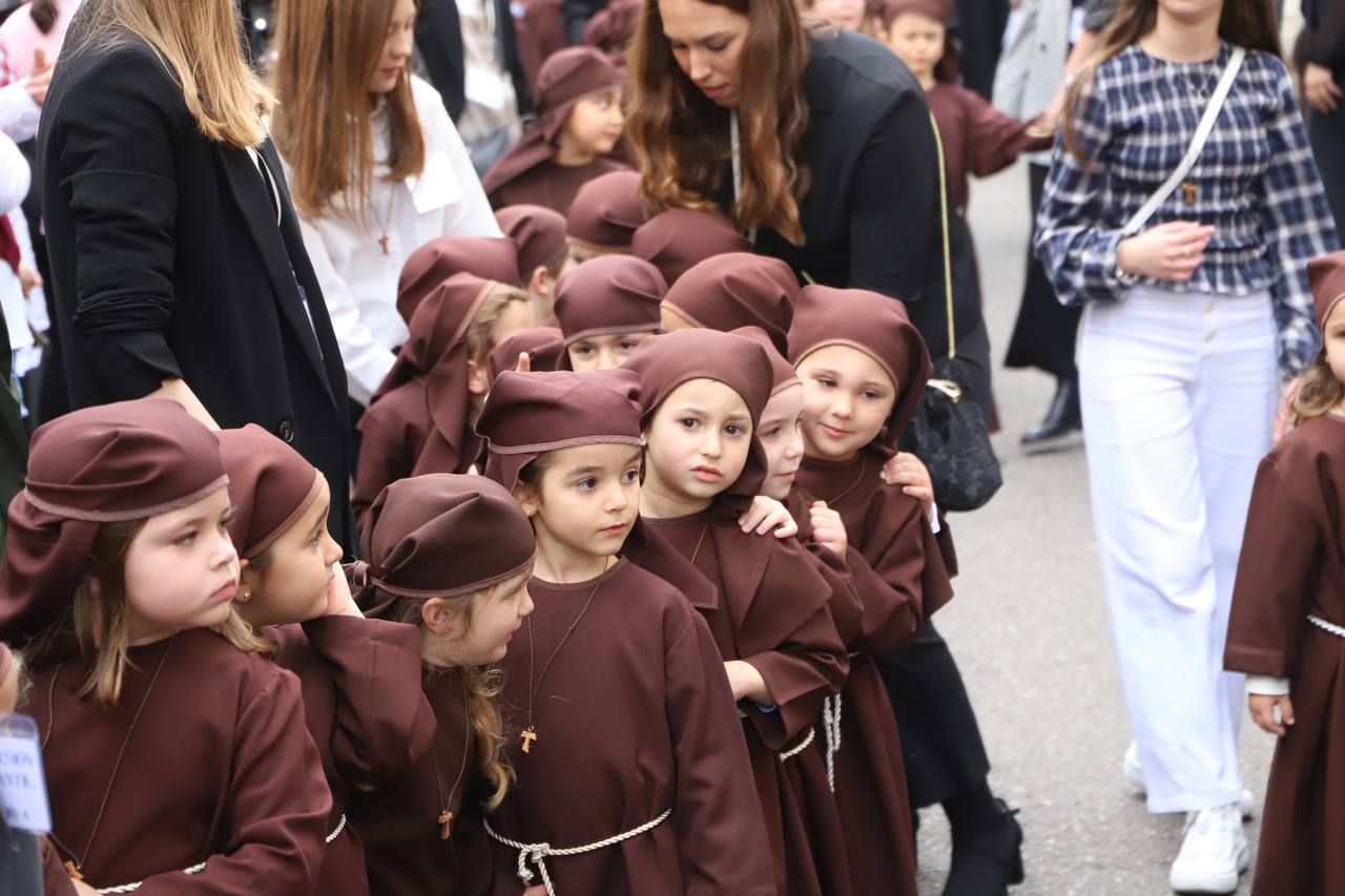La procesión infantil de los Franciscanos 2025, en imágenes