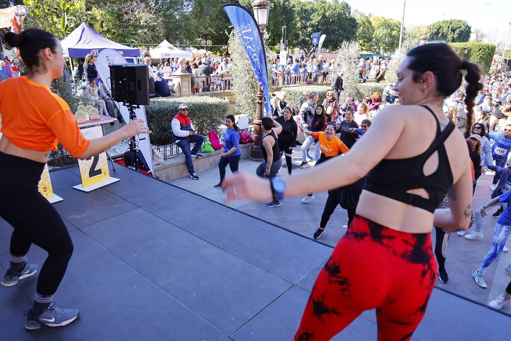 Las imágenes de la clase de zumba tras la Carrera de la Mujer