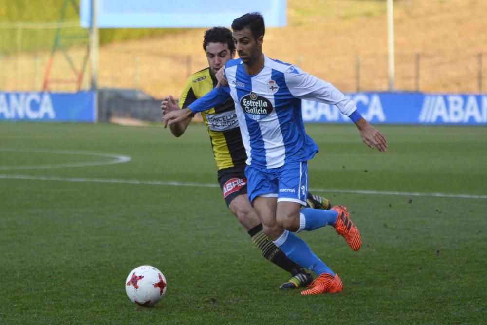 El Fabril no pasa del empate el Rápido de Bouzas