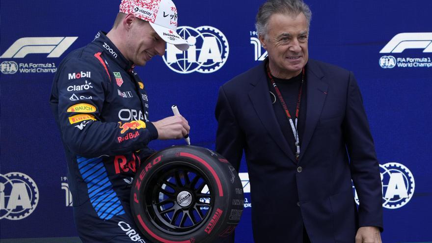 Verstappen, sin rival en Japón y Sainz, de nuevo en el podio