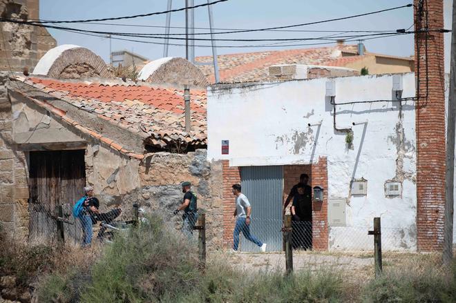 Al detalle la operación jaula por el crimen de Caspe: un grupo de WhatsApp de los guardias civiles, persecuciones a pie y la 'bendición' del helicóptero