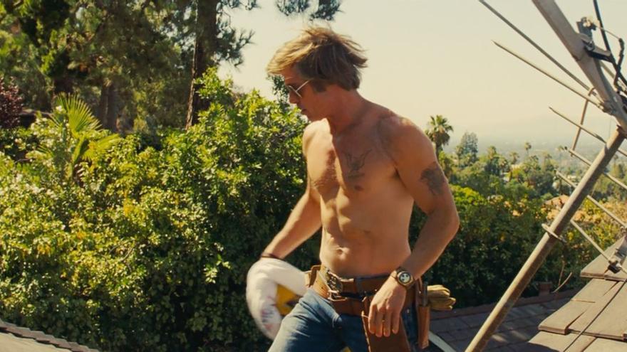 Brad Pitt presume de un cuerpo perfecto y tonificado a los 57 años