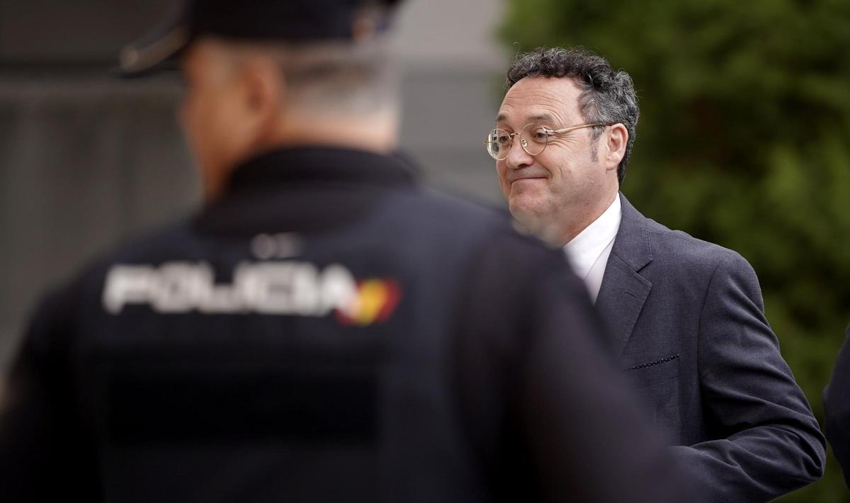 Álvaro García Ortiz, Fiscal General del Estado durante unas jornadas en el Senado.