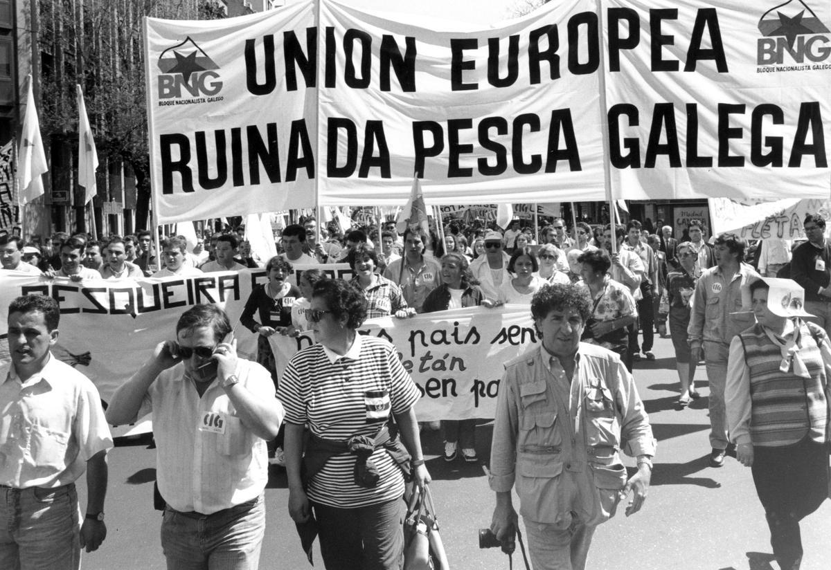 La Guerra del Fletán: la manifestación que invadió Vigo
