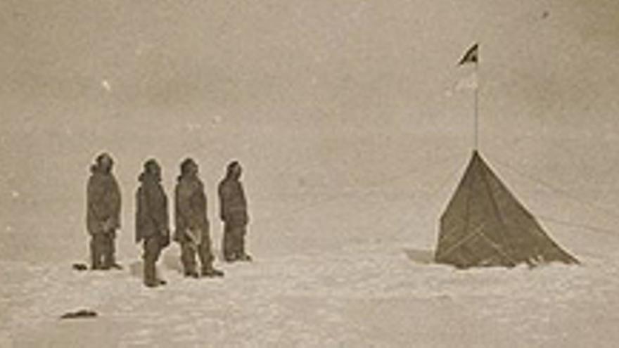 Descubierta en Australia la única foto de la primera expedición al Polo sur