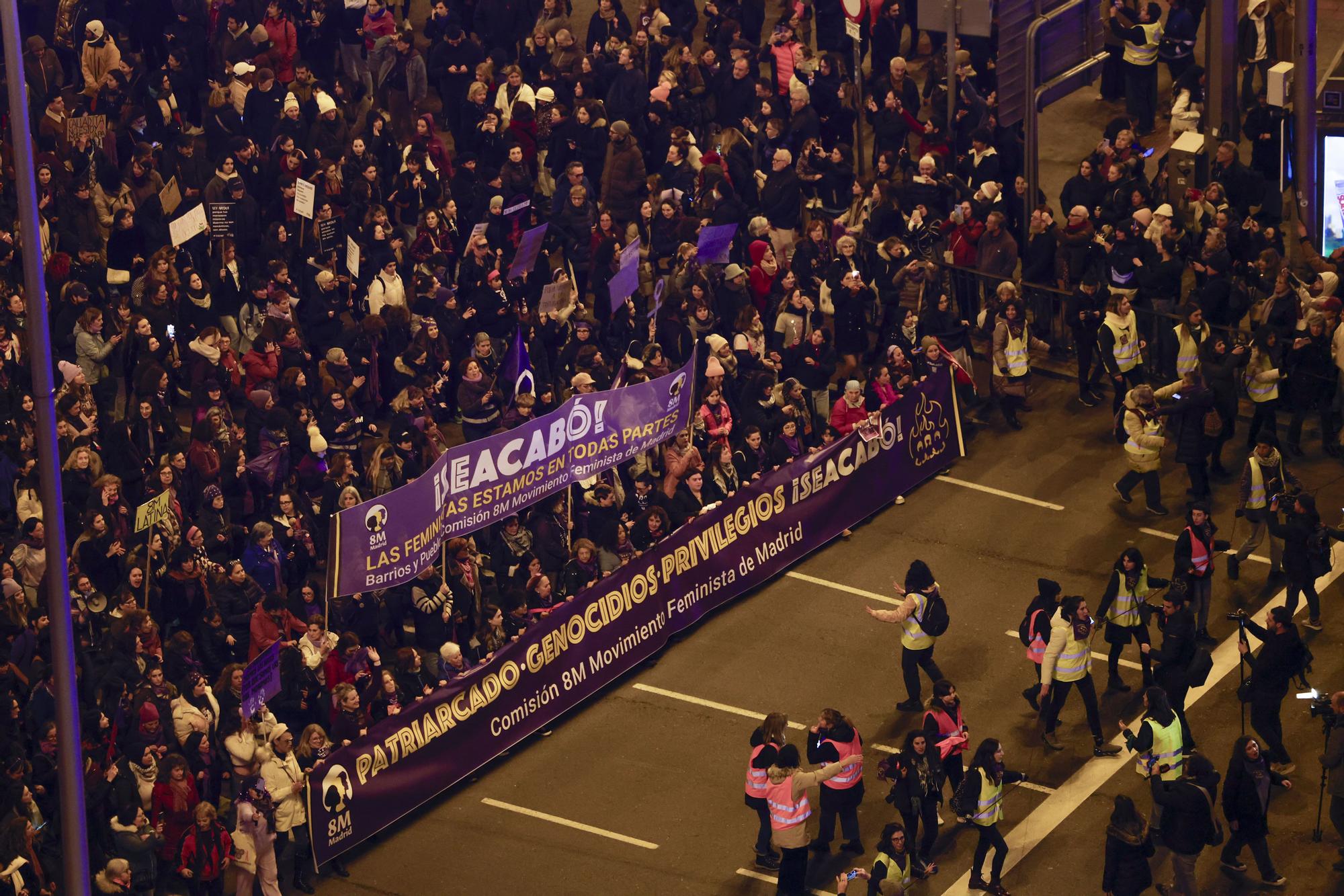 Celebración del 8M en Madrid