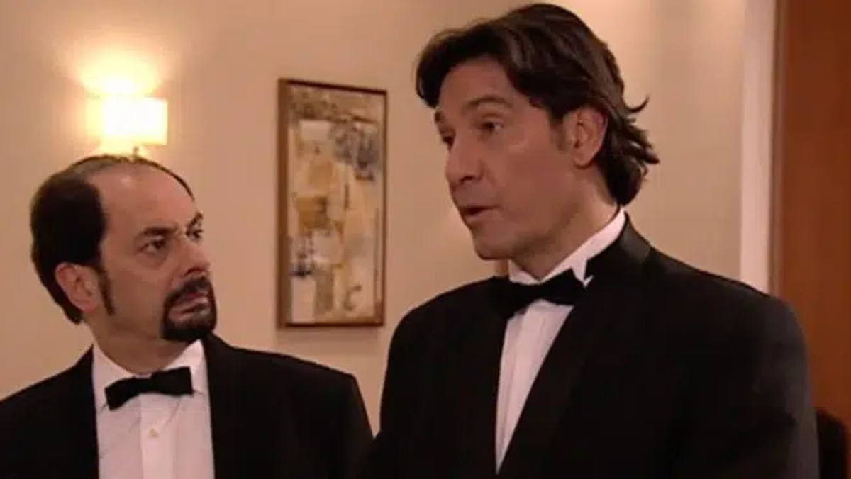 Luis Lorenzo durante un episodio de la serie