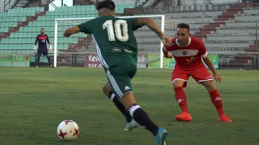 El Mérida cede terreno ante la calidad del Sevilla Atlético (1-2)