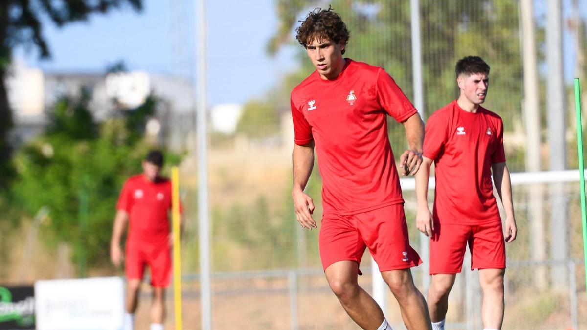 Primer entrenamiento del Calamocha de esta temporada.