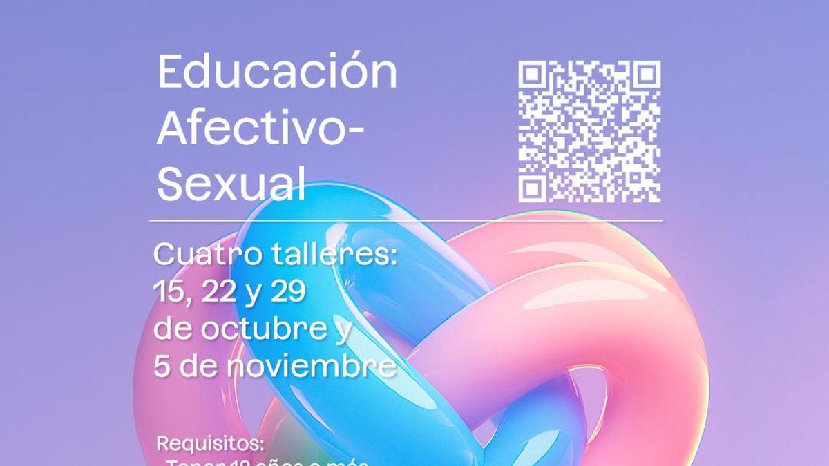 Cartel de los cursos de educación sexoafectiva