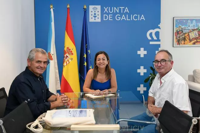 A confraría de Corcubión pide axilizar o porto mixto e as aulas para promocionar o produto pesqueiro