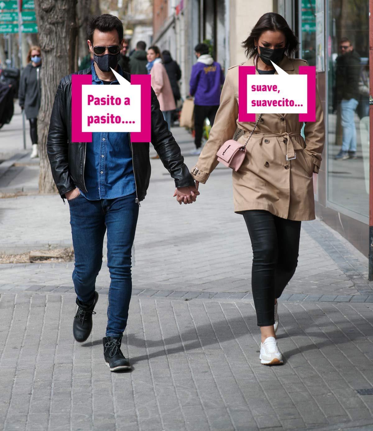 Christian Gálvez y Patricia Pardo de paseo juntos por Madrid