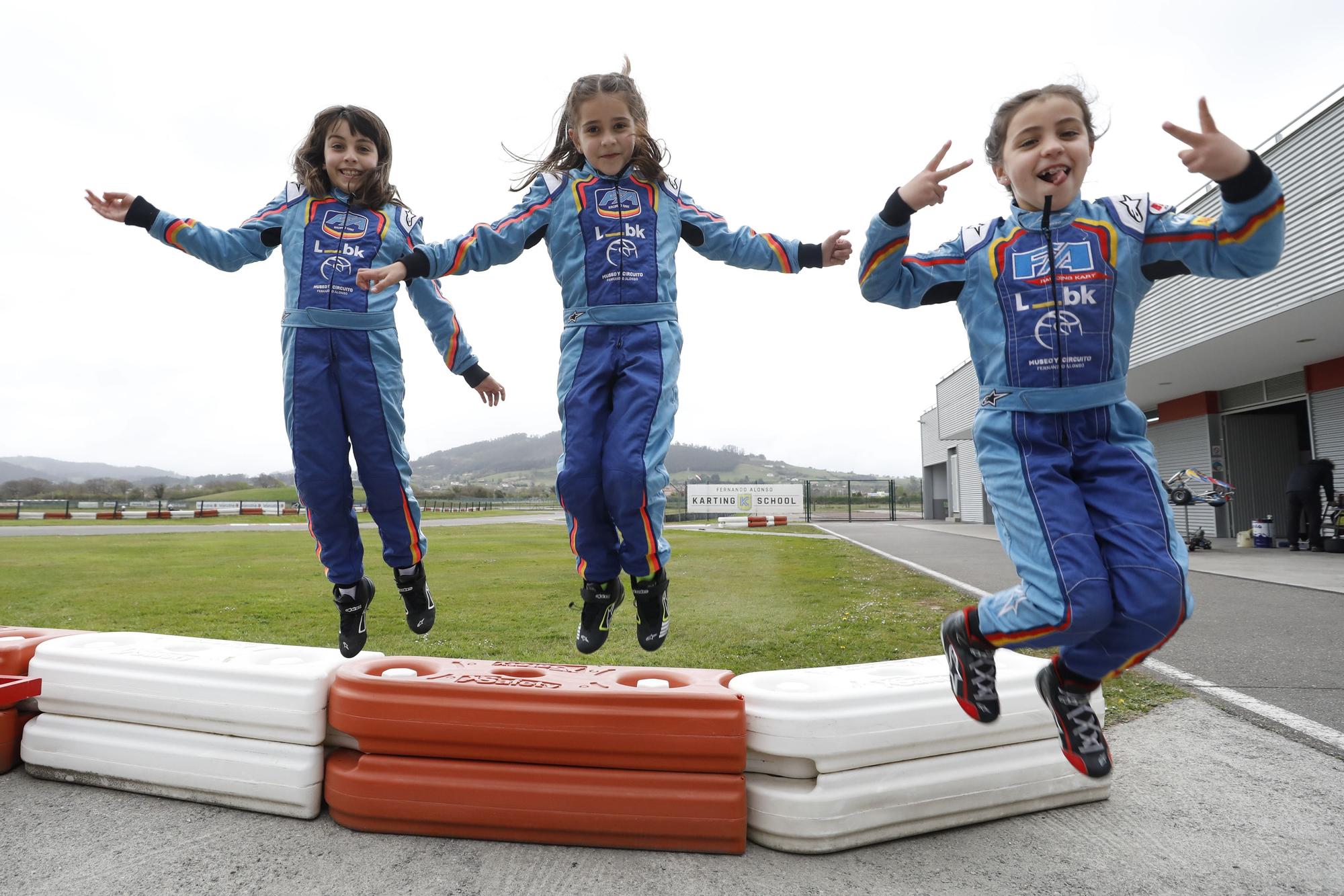 Las imágenes de Daniela Martínez, Alba Cueva y Alicia Sánchez