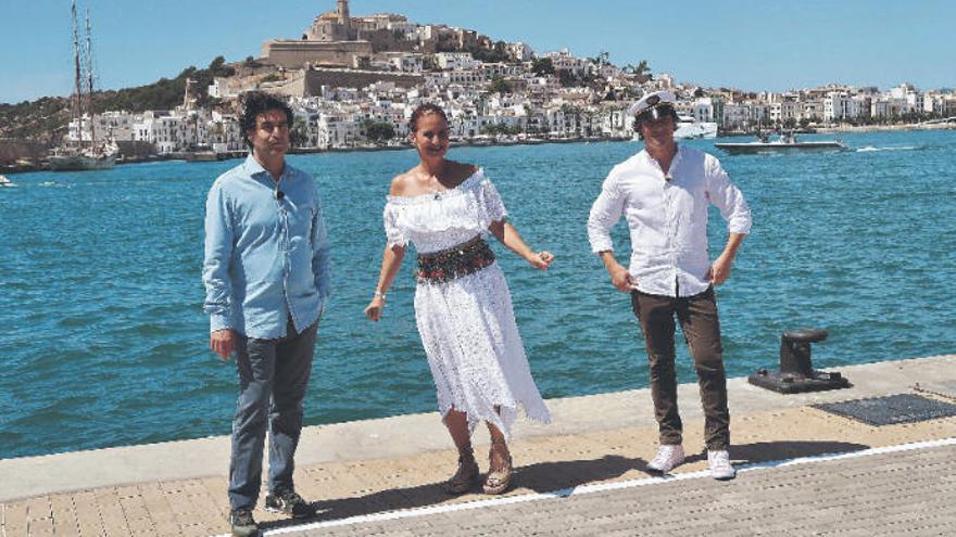 Los tres miembros del jurado de Masterchef en la grabación de un capítulo de &#039;Masterchef Celebrity&#039;.