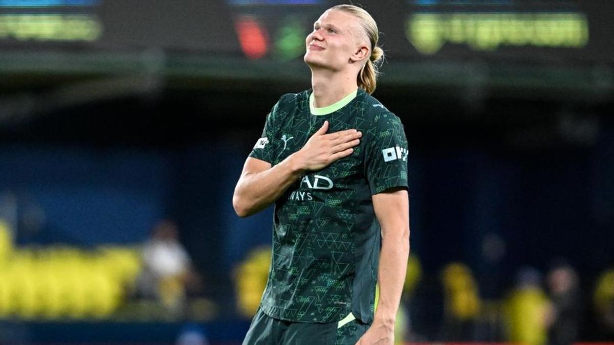 Haaland sigue sumando goles en Champions