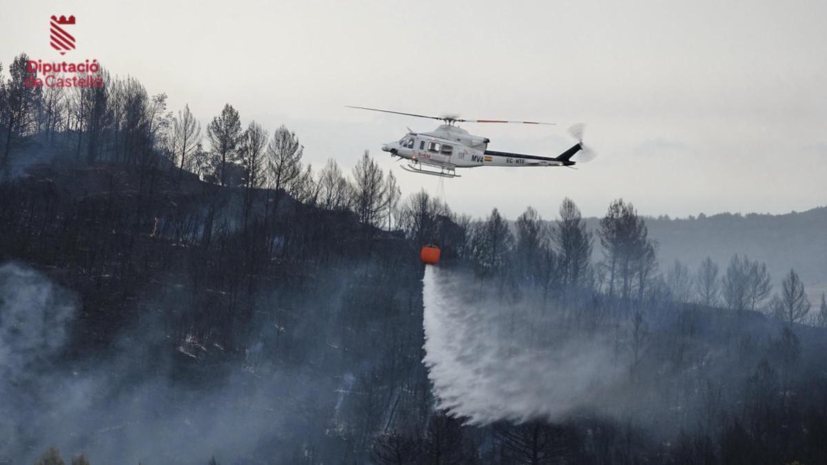 Incendio en Llucena