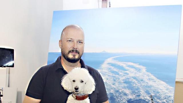 Cristóbal en su taller de Murcia.