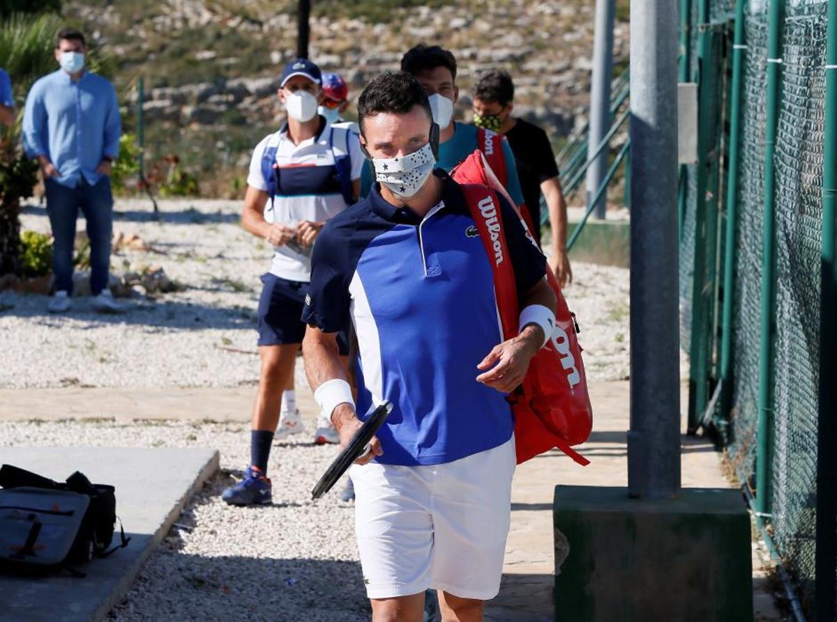 Bautista y Andújar y la vuelta del tenis en España