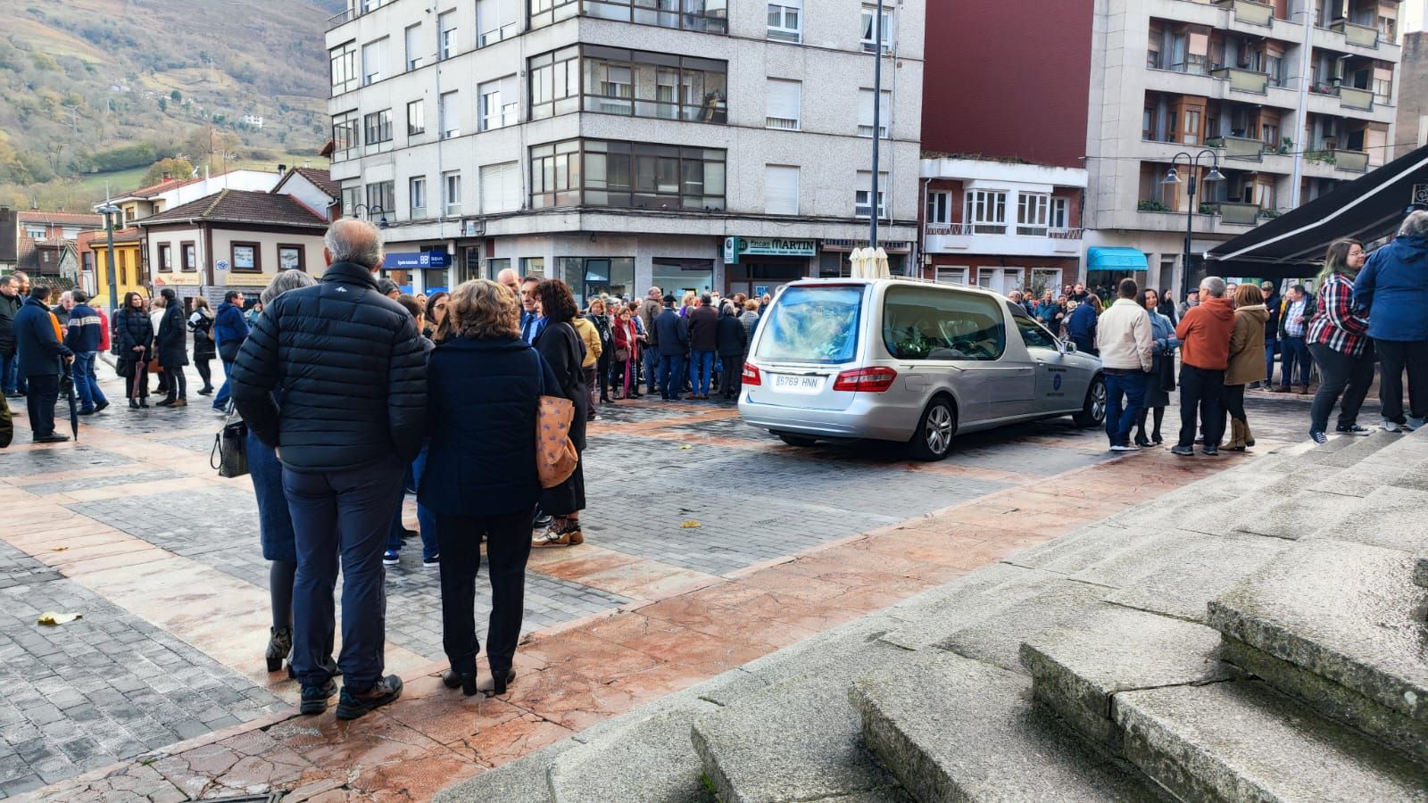 El funeral del exalcalde de Lena Gaudencio Tomillo