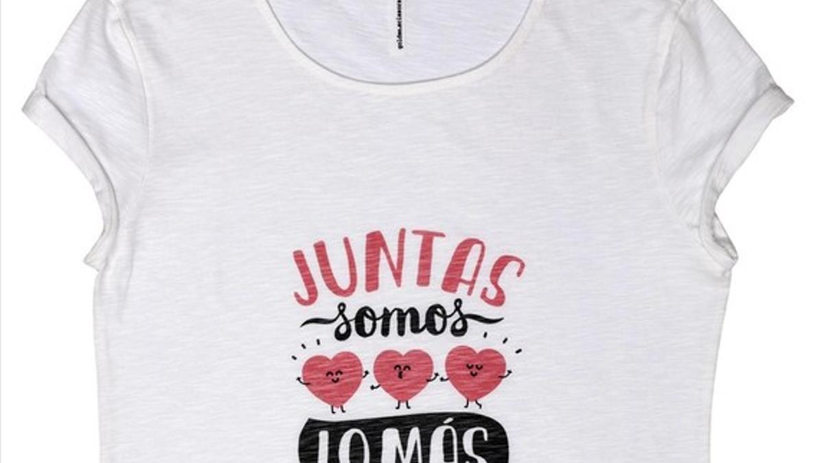 Una camiseta de diseño contra el cáncer de mama