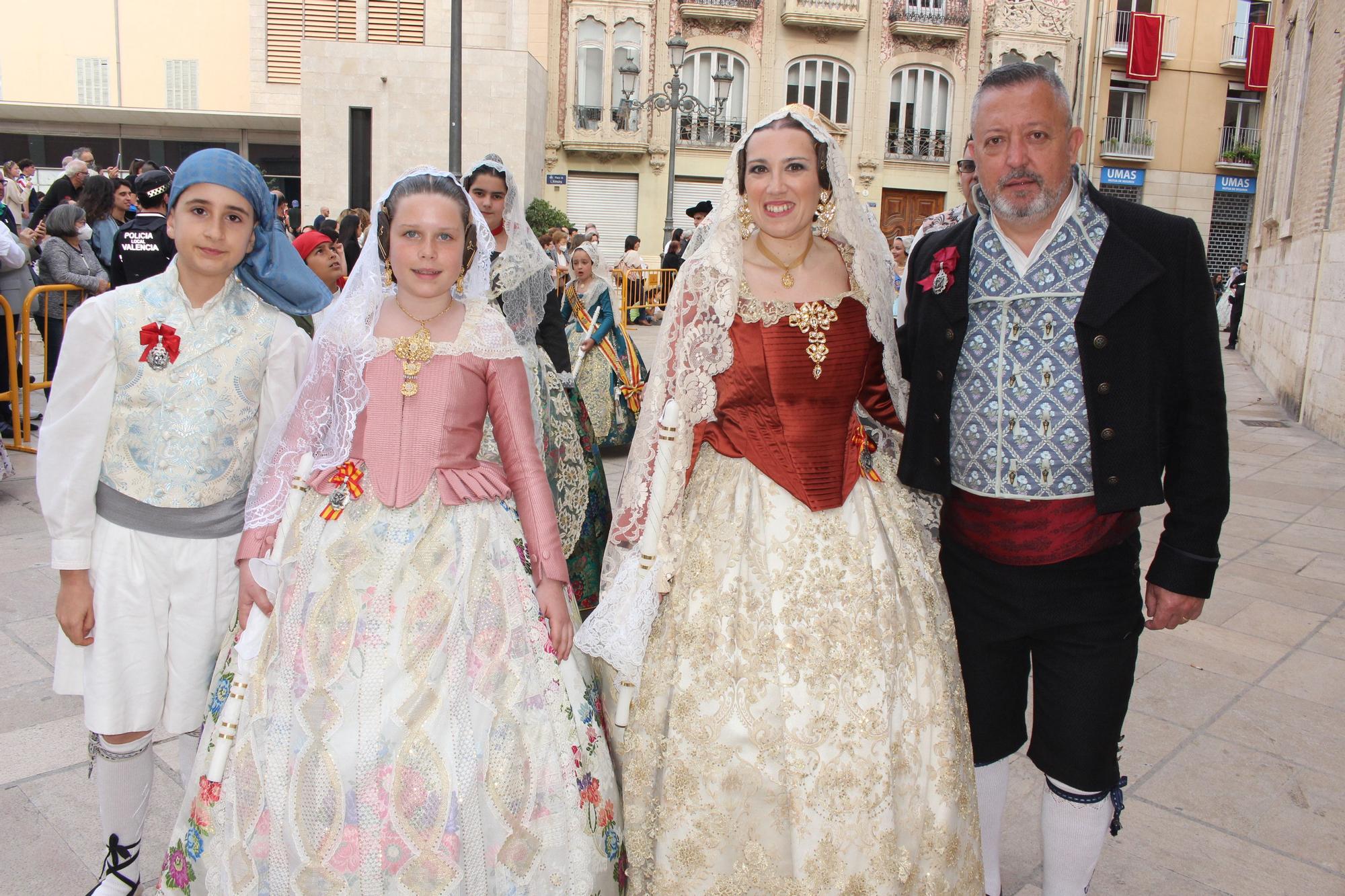 La fuerza de las Fallas en la Procesión de la Virgen (III)