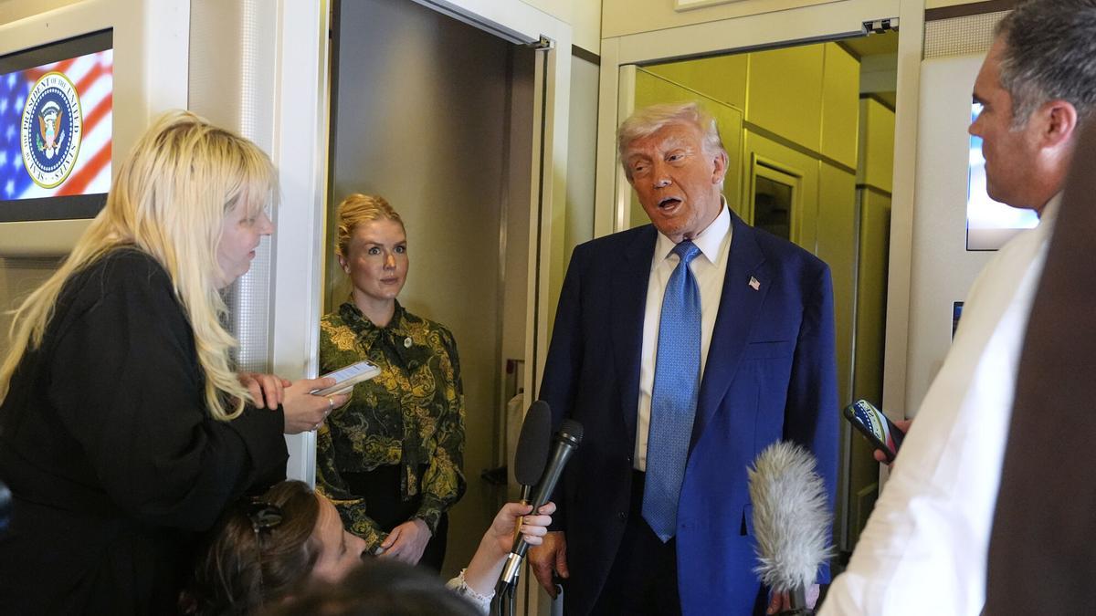El presidente de Estados Unidos, Donald Trump.