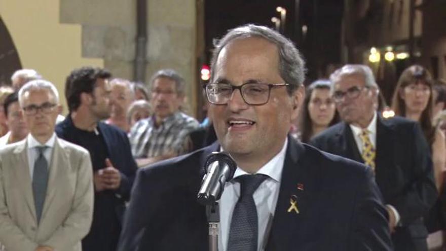 Quim Torra des d'Amer: "M'agradaria fer del nostre país una sardana on cabéssim tots"