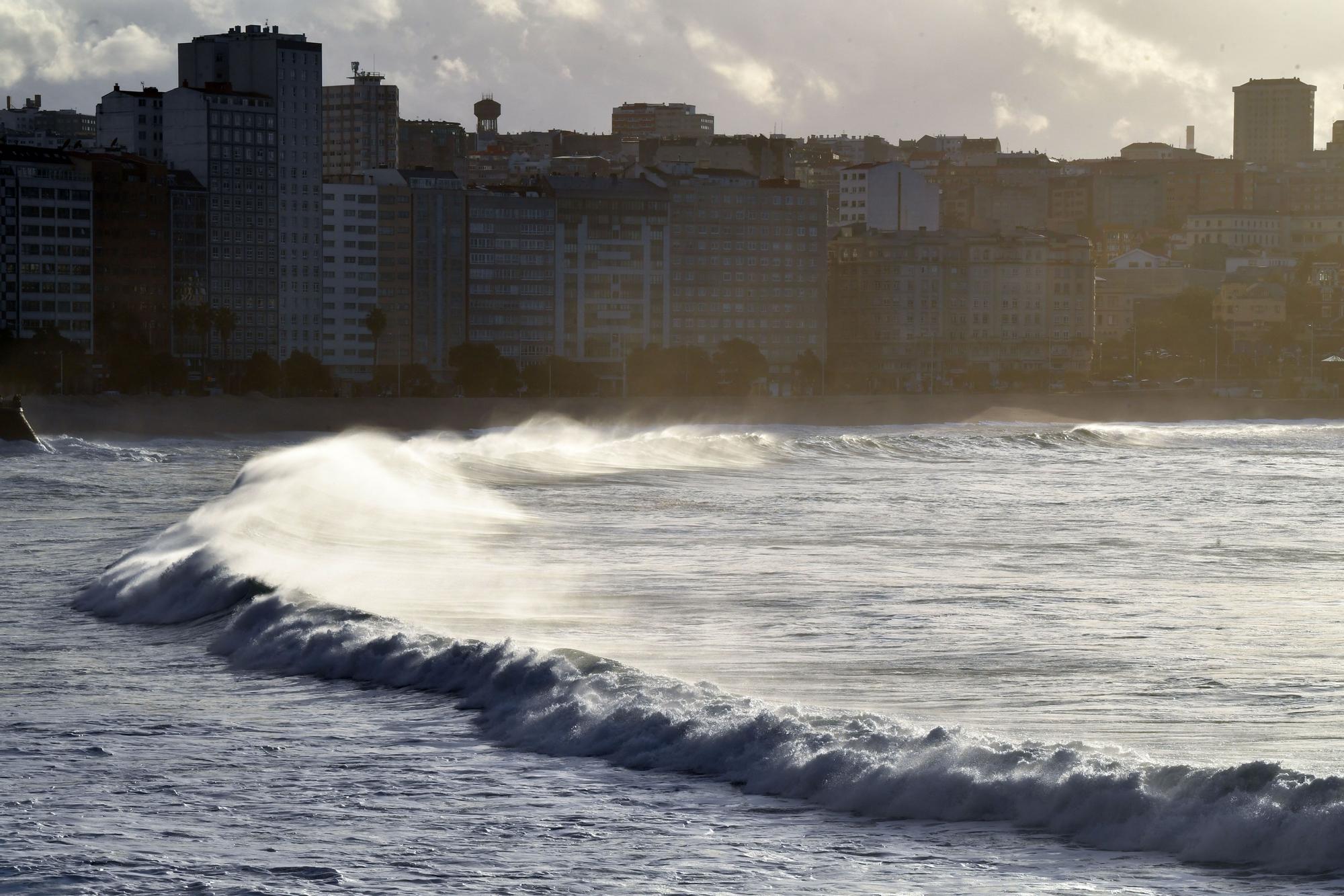 Alerta en A Coruña por fenómenos costeros