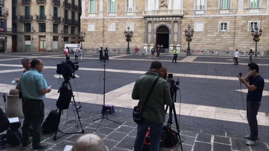 Puigdemont comparece a las 14.30 horas en el Palau