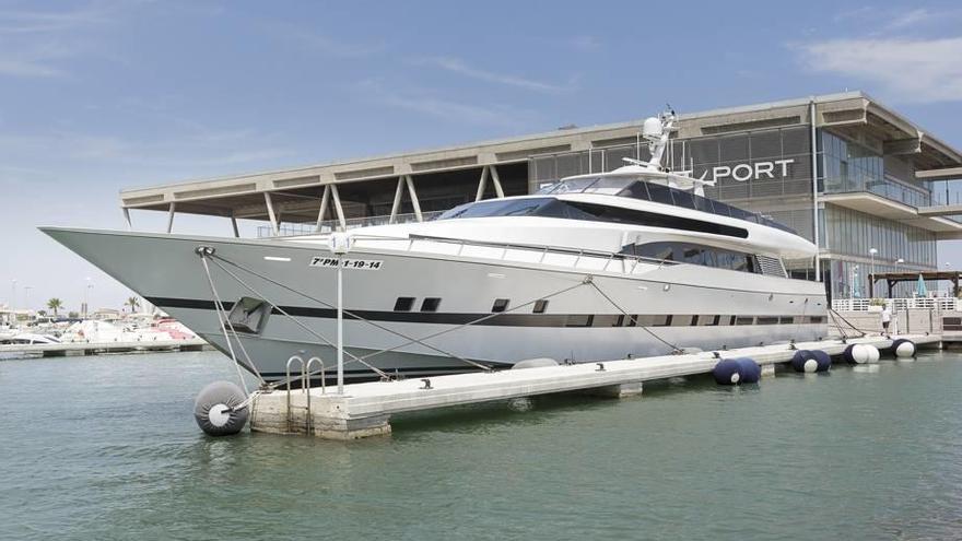 El antiguo &#039;Fortuna&#039;, rebautizado &#039;Foners&#039;, se encuentra actualmente en el puerto de Denia.