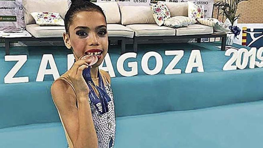 Bonet e Isaza, convocadas  por la Española de gimnasia rítmica