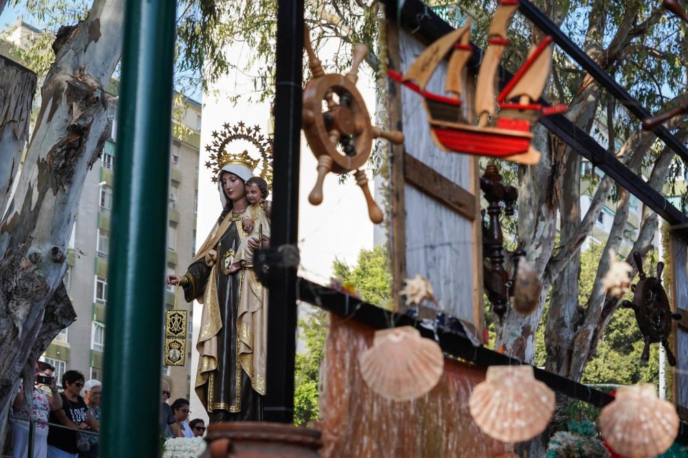 Procesión del Carmen en El Palo