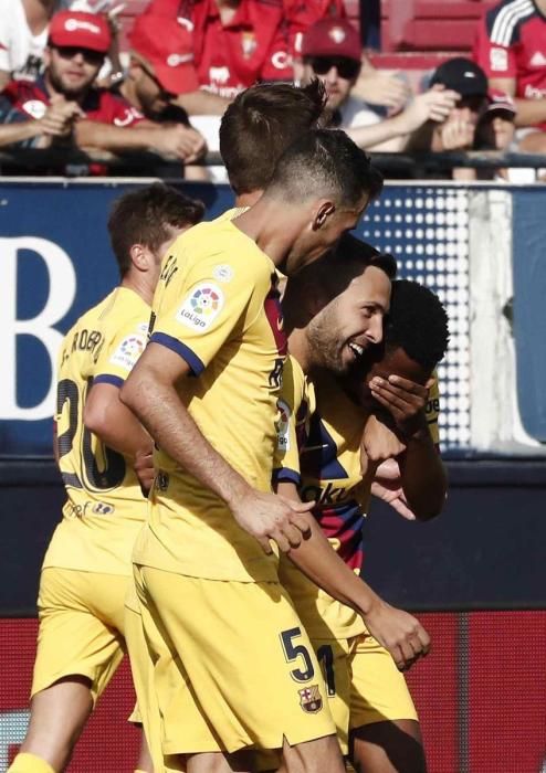 Les imatges de l'Osasuna - Barça