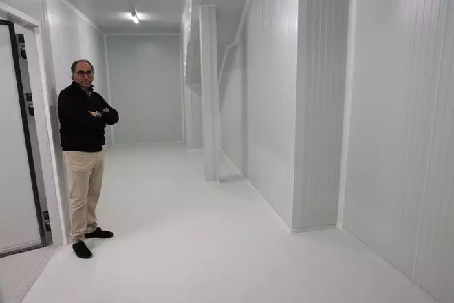 En la "nevera" para cadáveres en la Ciudad de la Justicia