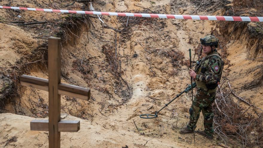 Troben una fossa comuna amb 440 cadàvers a la localitat ucraïnesa d’Izium