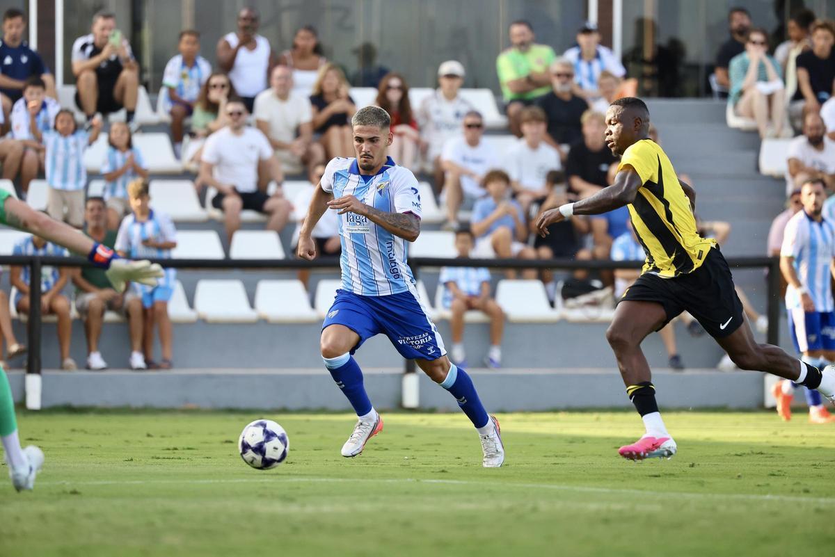 Foto del partido entre el Málaga CF 2-2 Al Ittihad