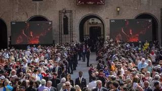 Una jornada a pie de calle de los redactores y fotógrafos de EL PERIÓDICO con motivo de la visita del Papa