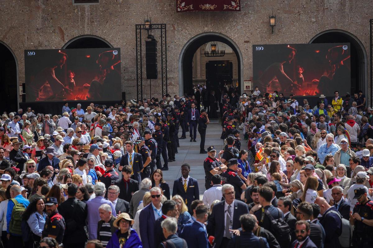 El Papa León XIV visita Montserrat